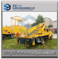 20 m small flex boom high opearion truck doble row cabin high aerial working platfor truck